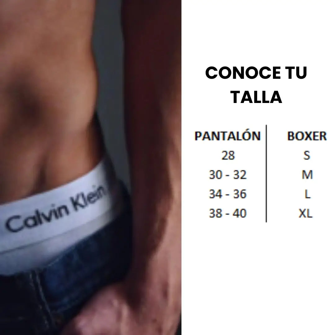 BOXER CALVIN KLEIN 6 UNIDADES